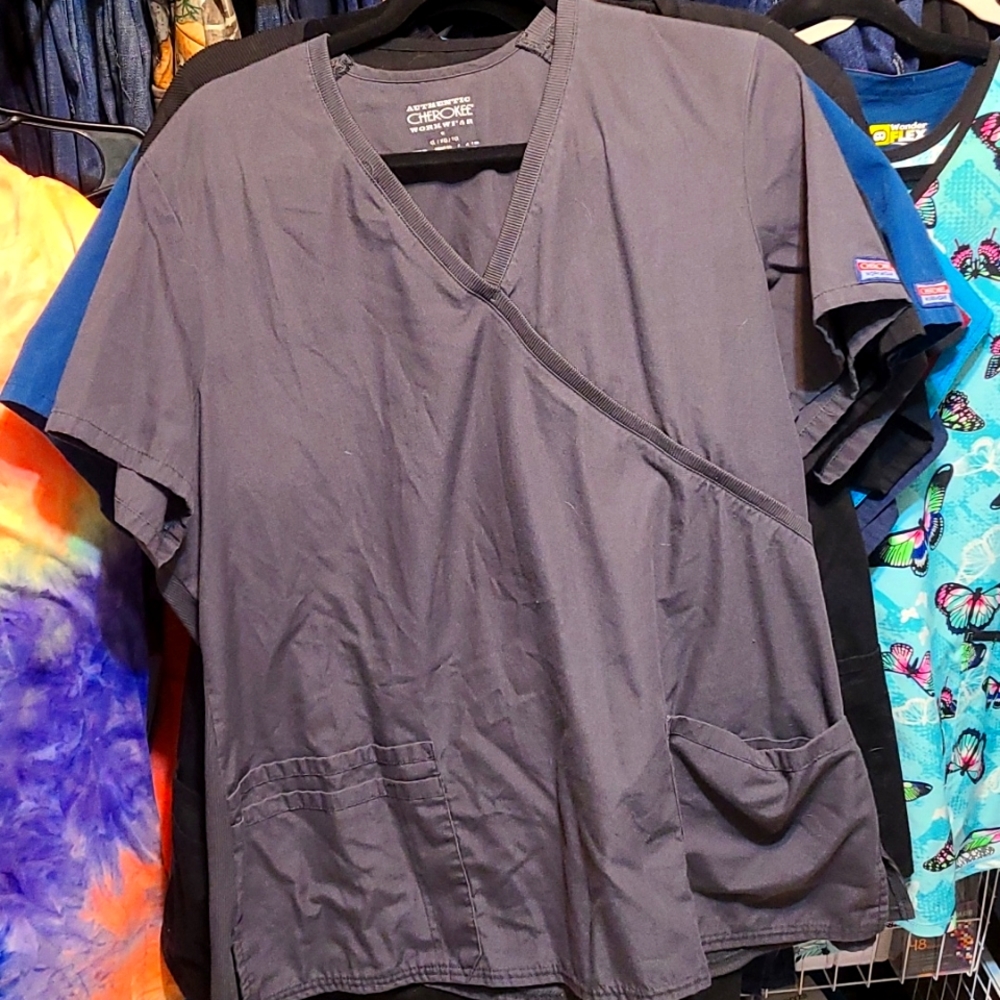 Scrub tops